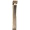 Ekena Millwork Thorton Slat Rough Sawn Bracket w/ Offset Brace, Douglas Fir, 6"W x 44"D x 44"H BKT0604X44X44THR06RDF - alternate 4